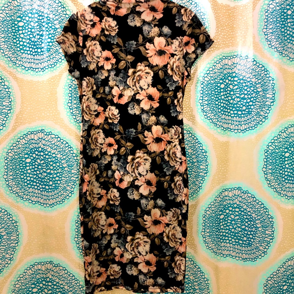 Floral bodycon dress